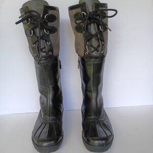 UGG Belcloud tall waterproof leather boots